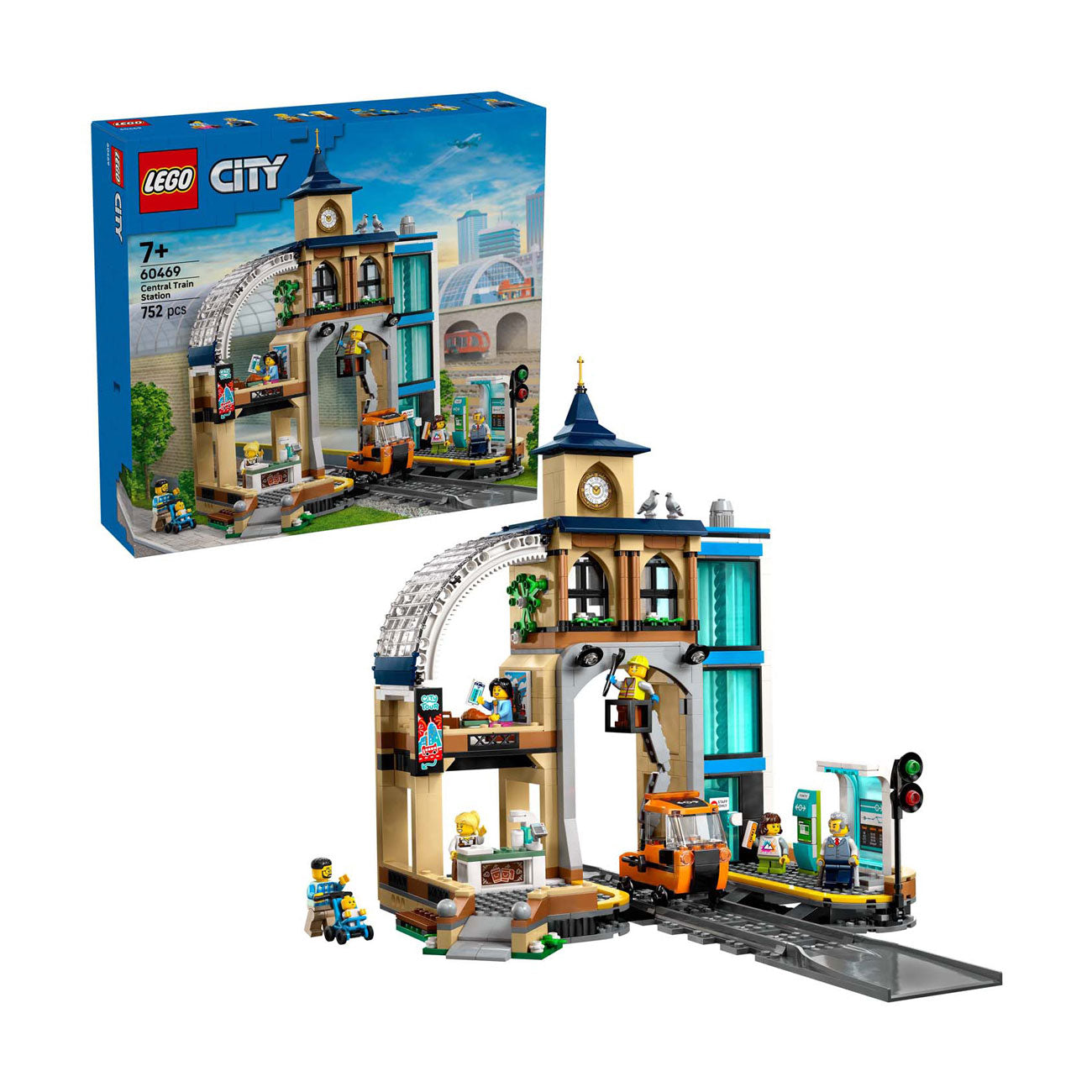 Cozy LEGO 60469 City Trains Central Station