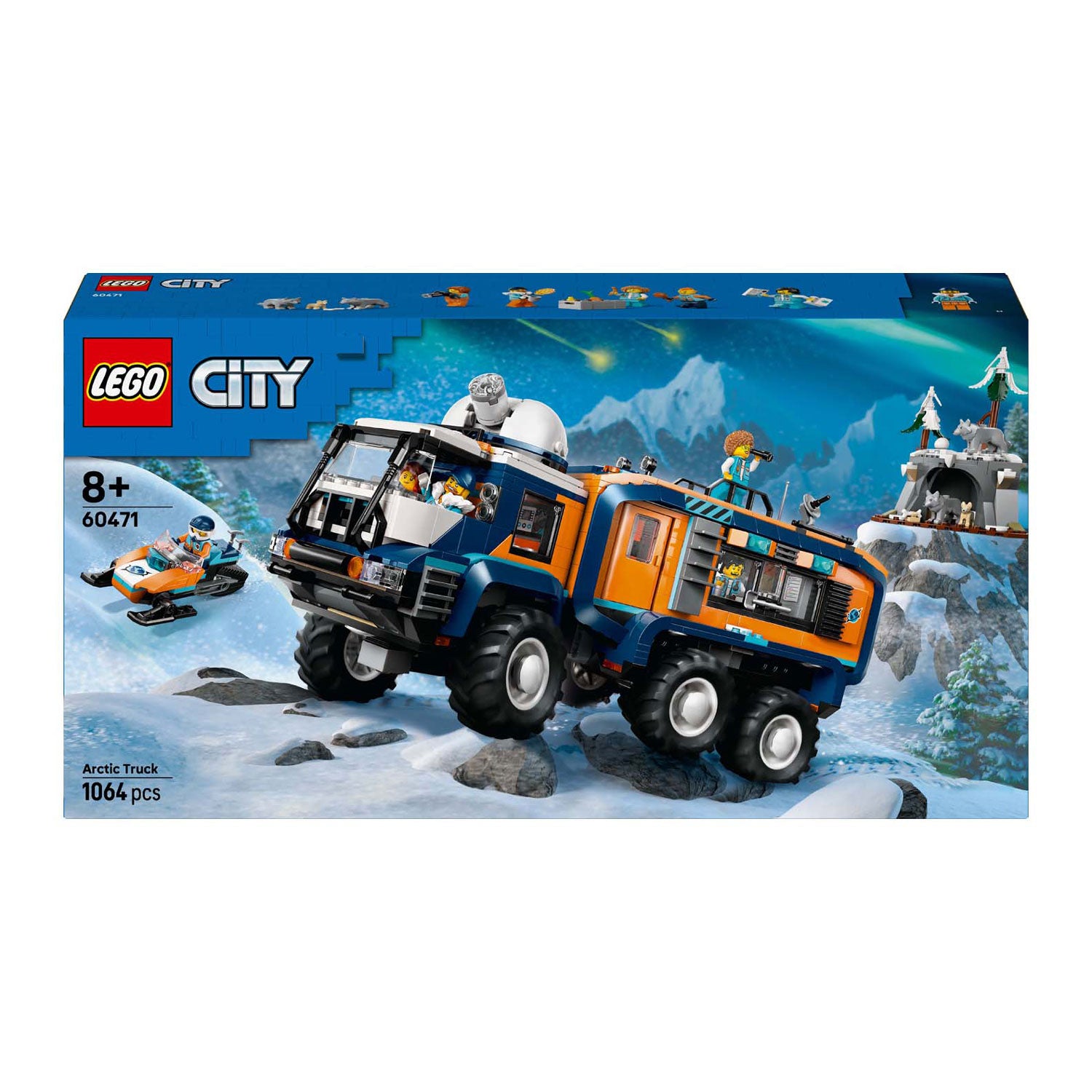 ABI LEGO 60471 Camión de laboratorio de exploración de la ciudad en el Polo Norte