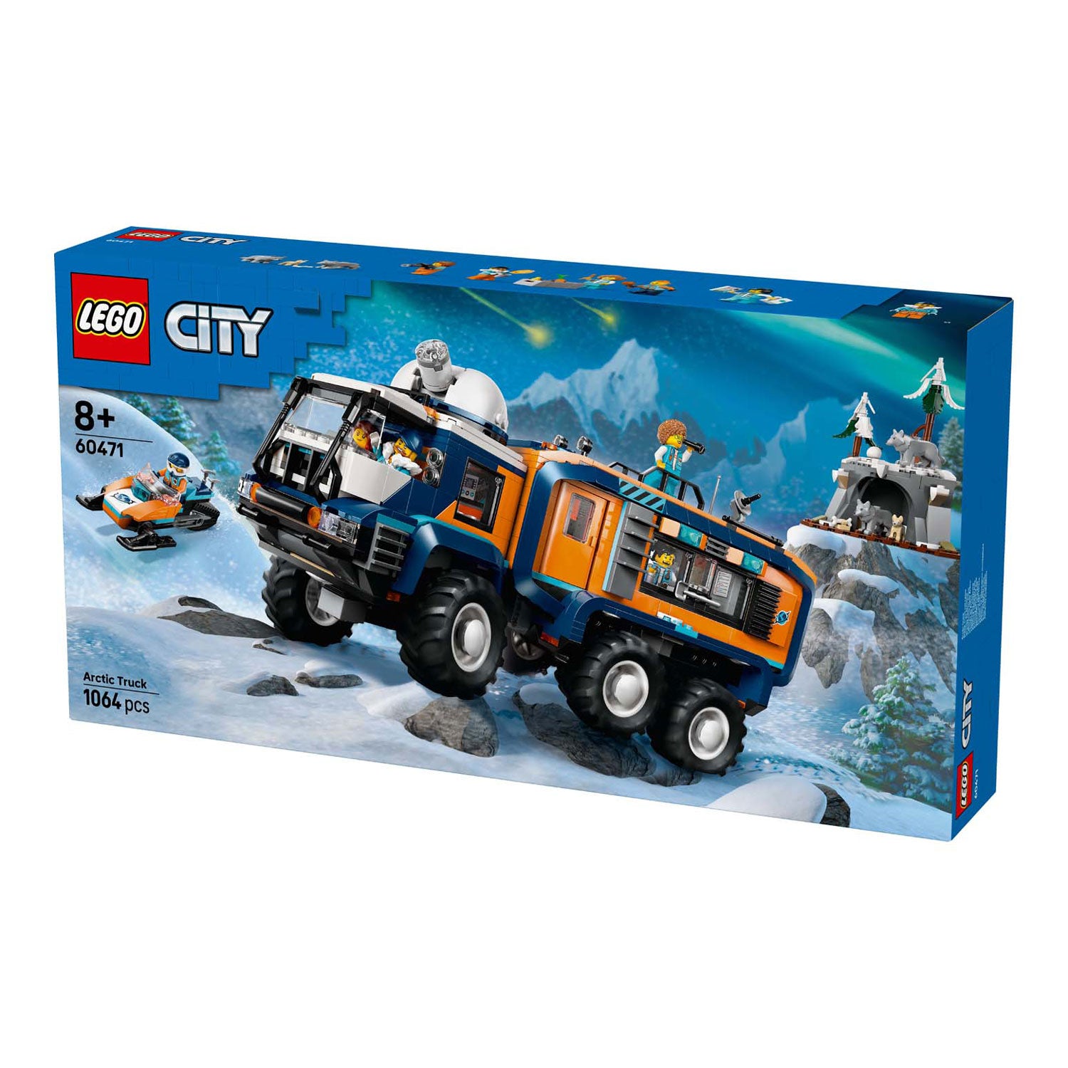 ABI LEGO 60471 Camión de laboratorio de exploración de la ciudad en el Polo Norte