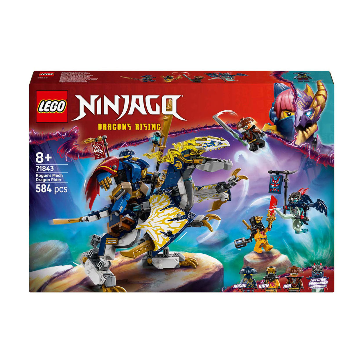 LEGO 71843 Ninjago Rogue's Mecha Driver