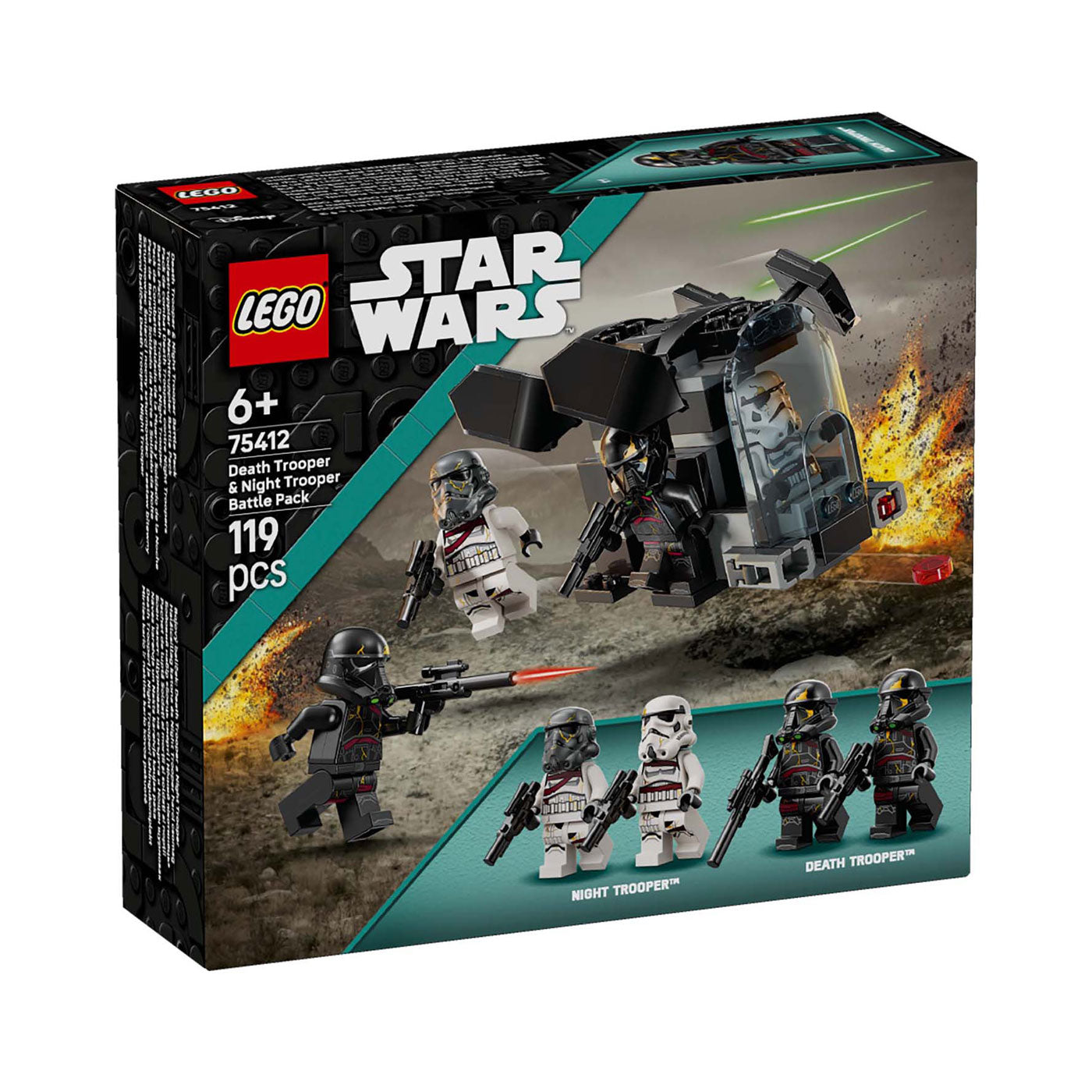 Lego 75412 Star Wars Death Trooper e Night Trooper Battle Pack