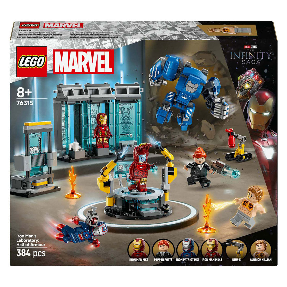 LEGO 76315 Super Heroes Marvel Iron Mans Laboratory: Harness Room