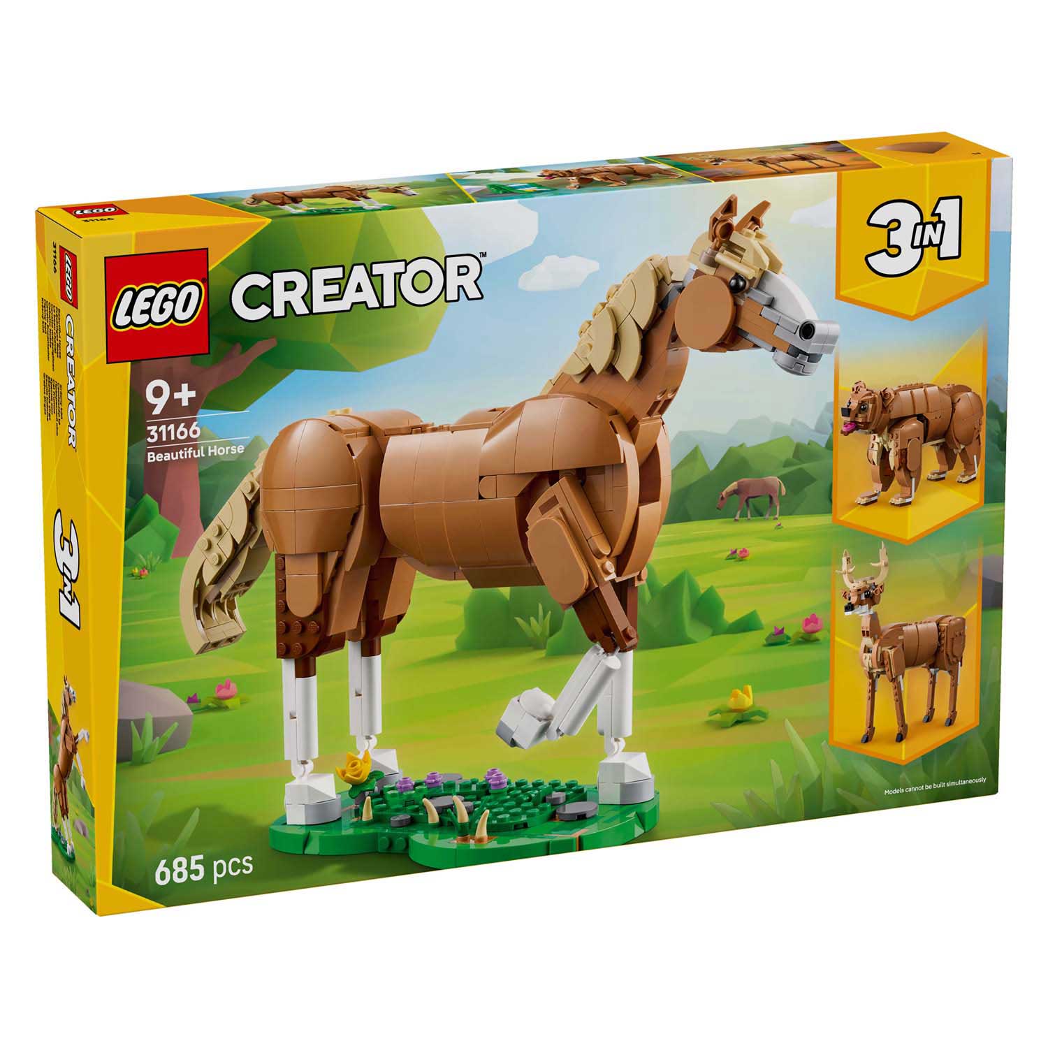 Lego Creator 31166 Bellissimo cavallo