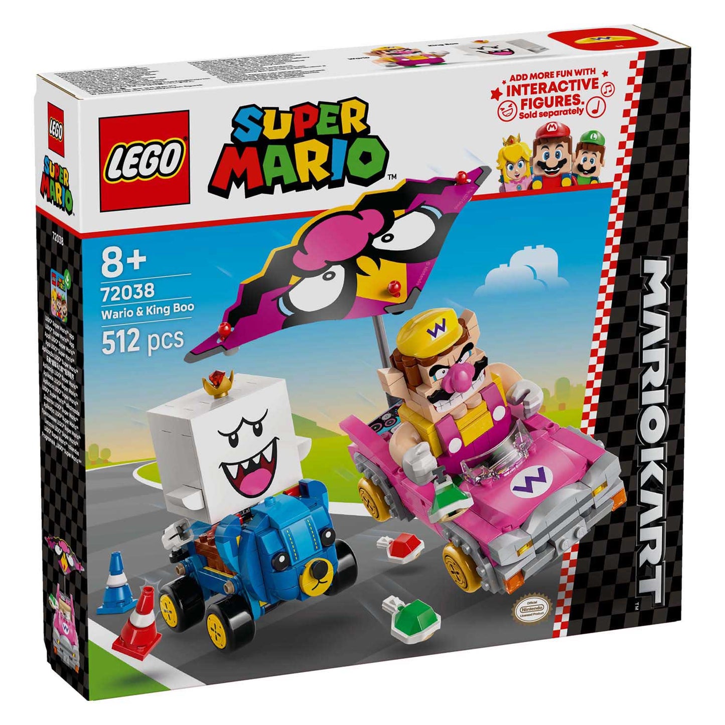 Lego Super Mario 72038 Wario e King Boo