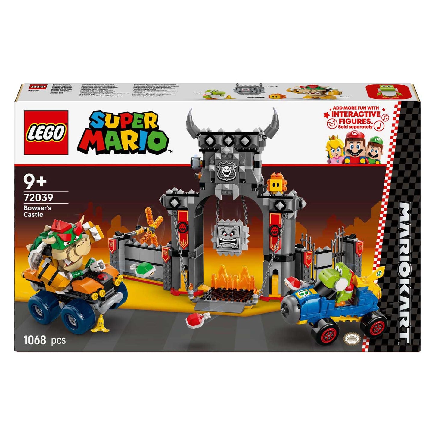 Lego super mario 72039 bowsers kasteel