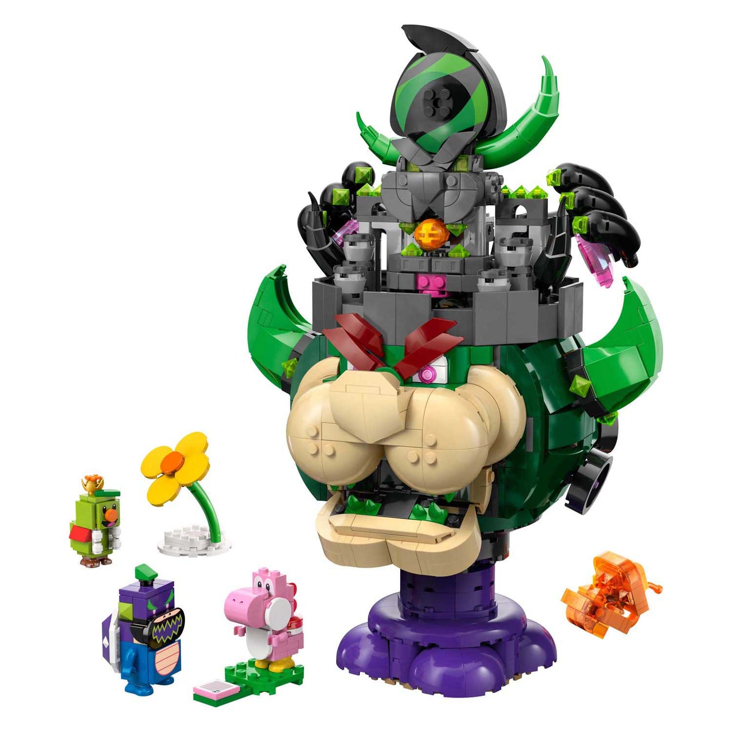 Lego super mario 72042 prins florian en kasteel bowser