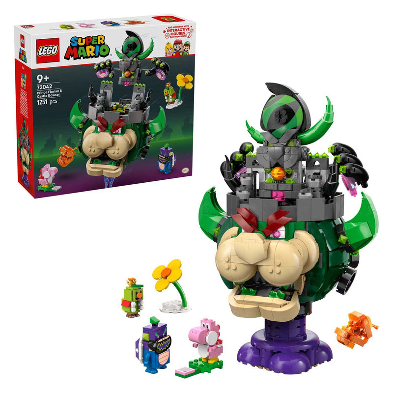 LEGO Super Mario 72042 Prince Florian y Bowser Castle
