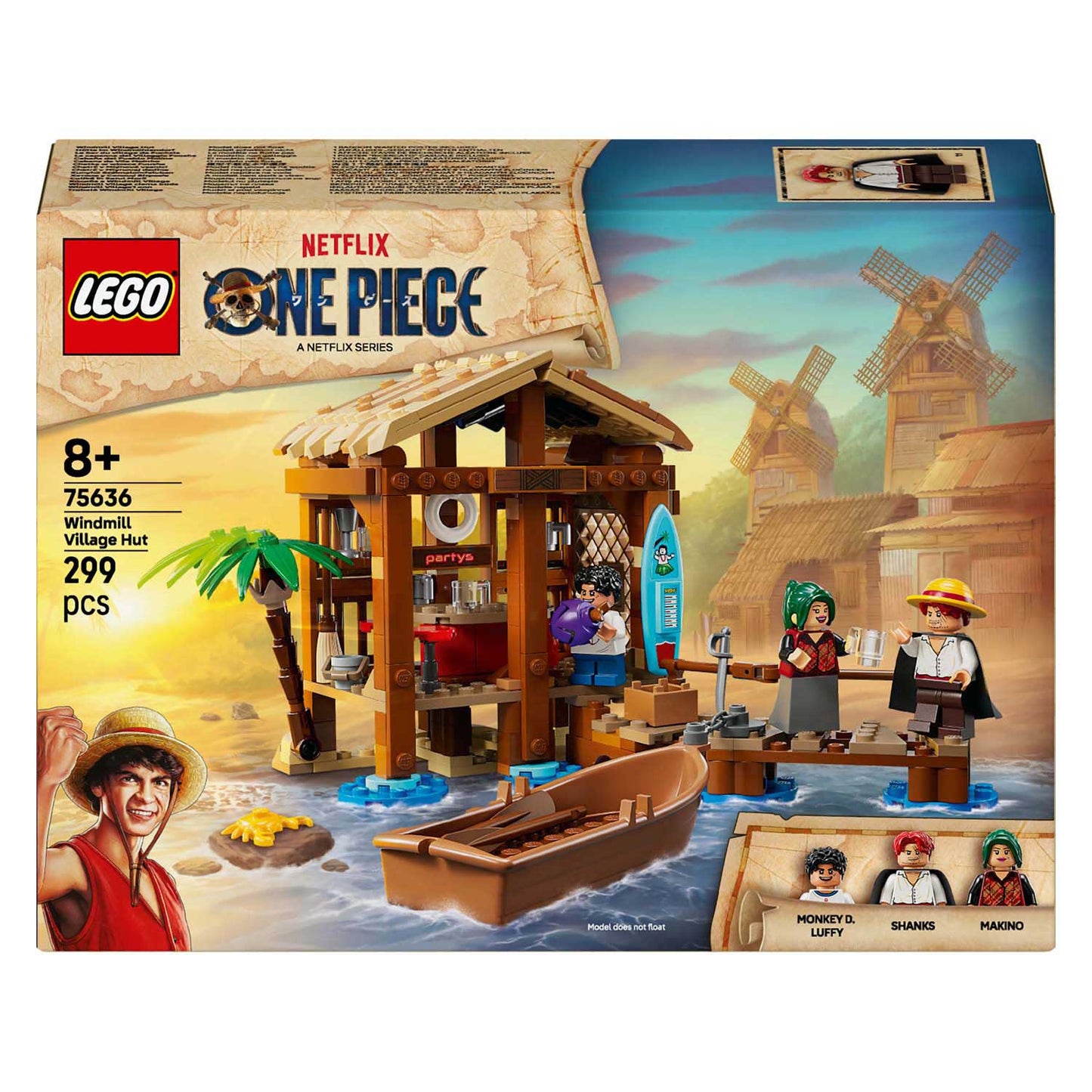 Lego one piece 75636 hut in windmolendorp