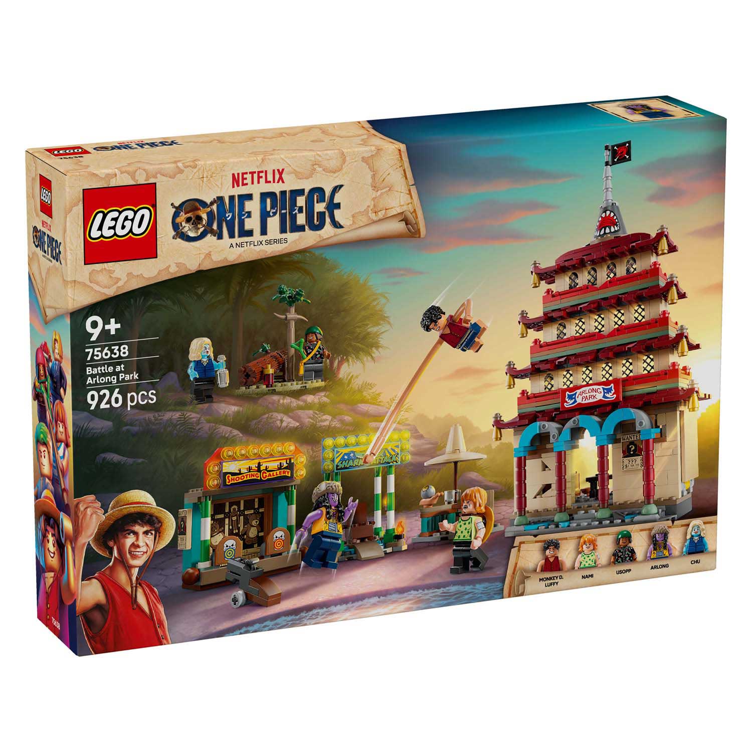 LEGO 75638 Una esmalte de la batalla en Arlong Park