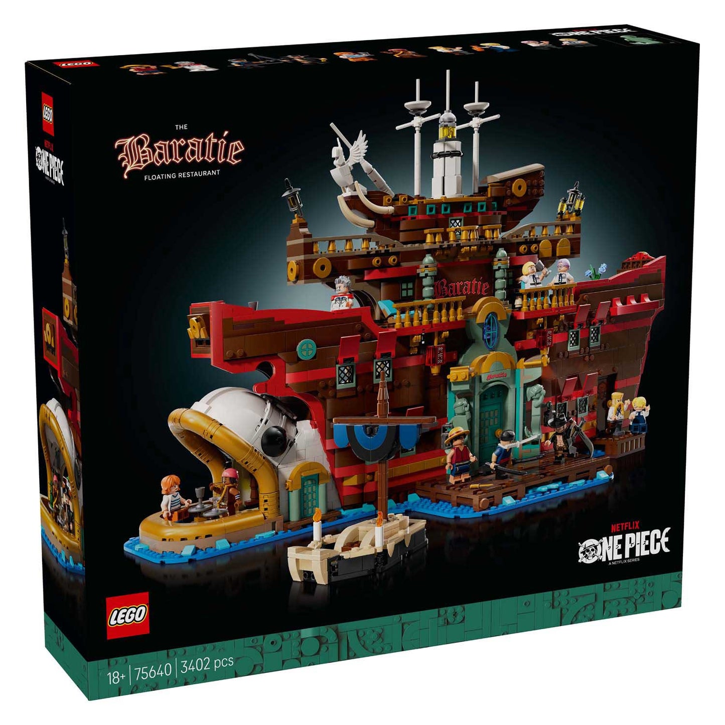 LEGO 75640 One Piece The Floating Restaurant Bara