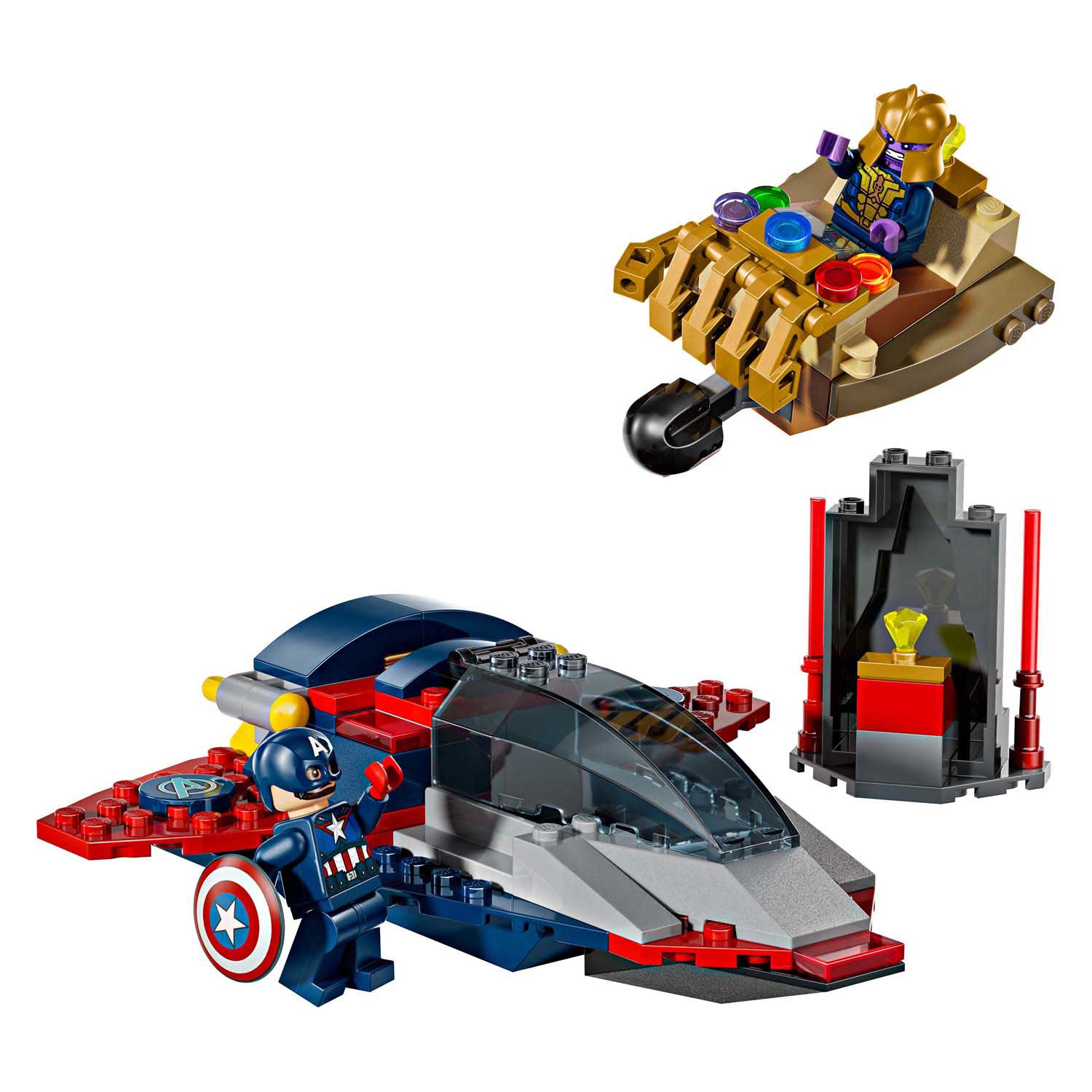 LEGO Super Heroes Marvel 76319 Capitán América vs. Thanos