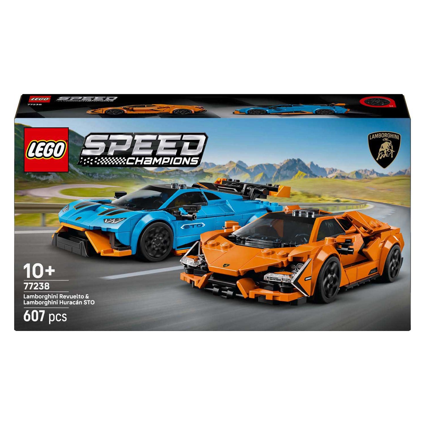 LEGO Speed ​​Champions 77238 Lamborghini Revuelto e Huracan Sto