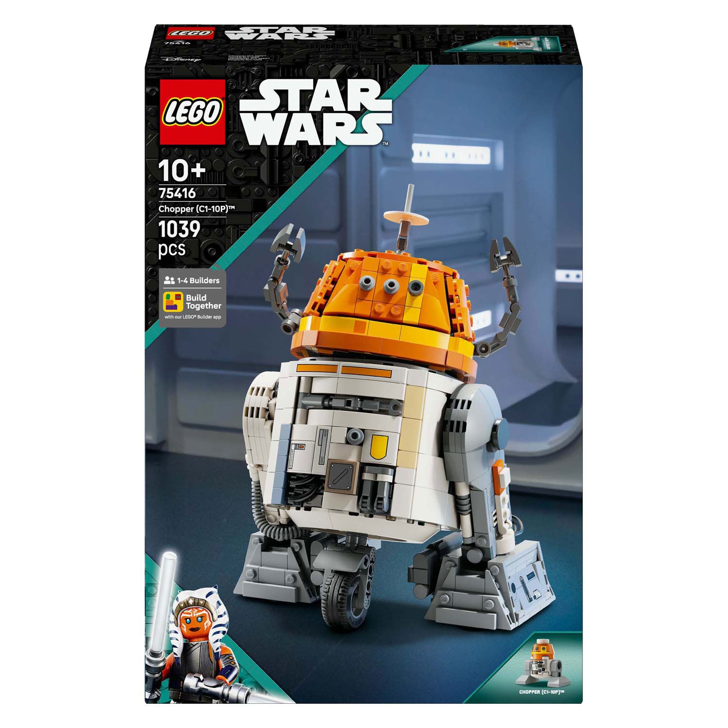 Lego ® star wars: ahsoka™ chopper (c1-10p)™ astromech droid - 75416