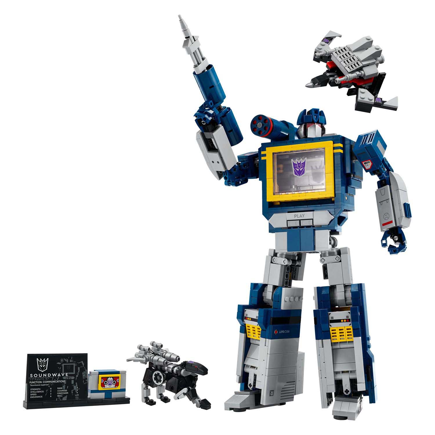 Lego iconos 10358 transformadores onda sonora