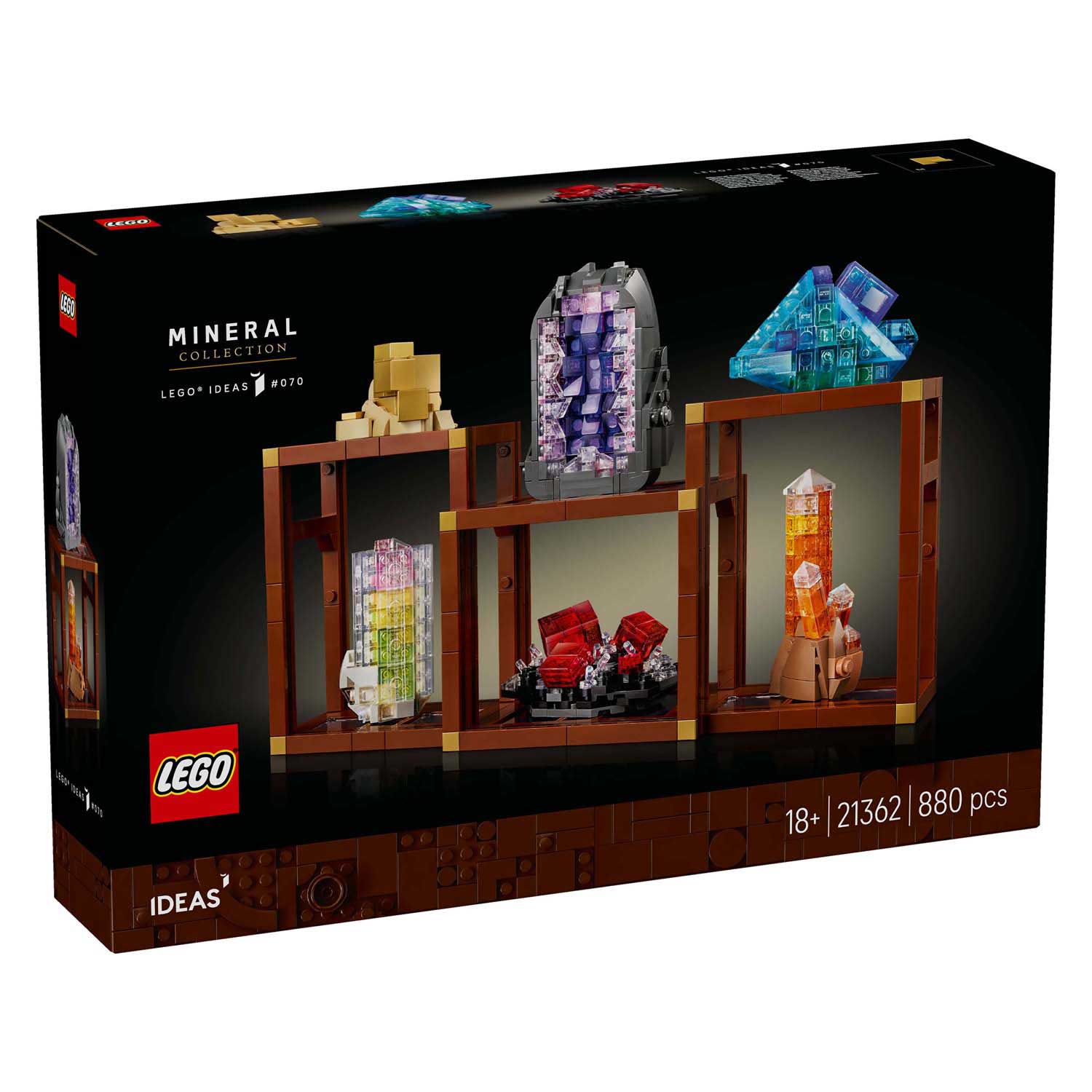 Collezione di minerali Lego ideas 21362
