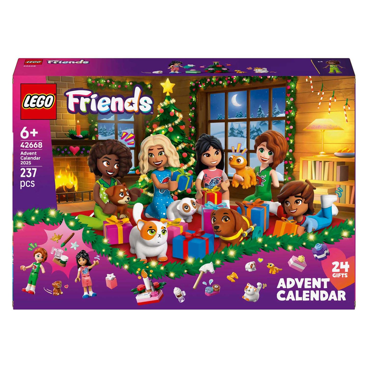 Calendario dell'avvento 2025 Lego Friends 42668