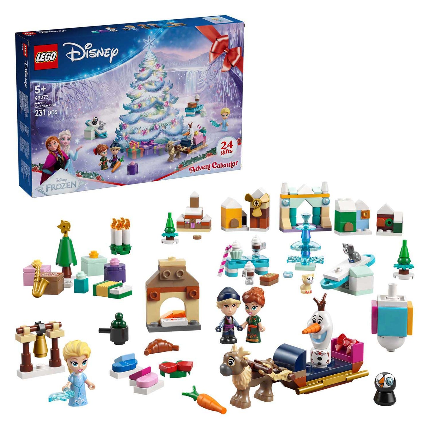 Lego Disney Princesas 43273 Calendario De Adviento 2025