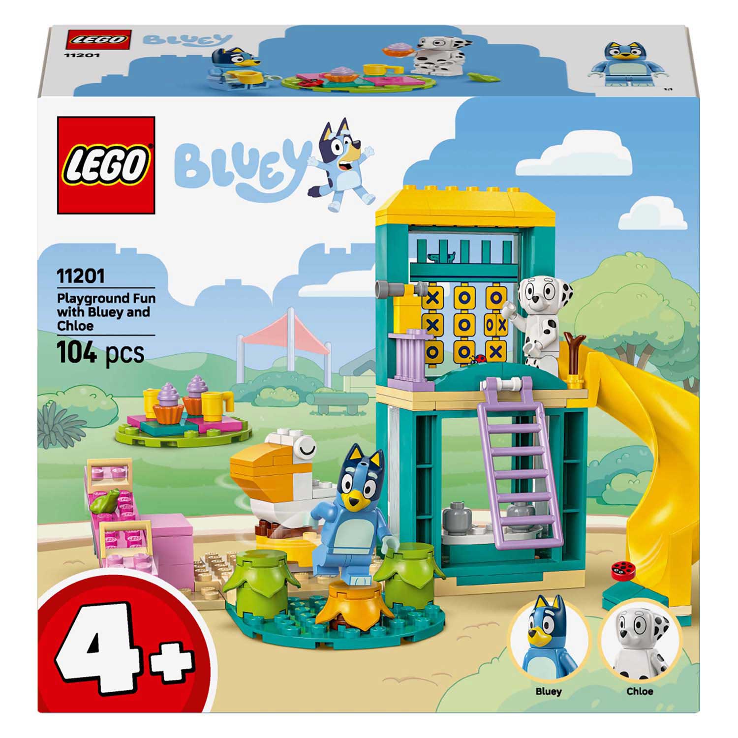 LEGO Duplo 11201 Bluey y Chloe en el patio de recreo