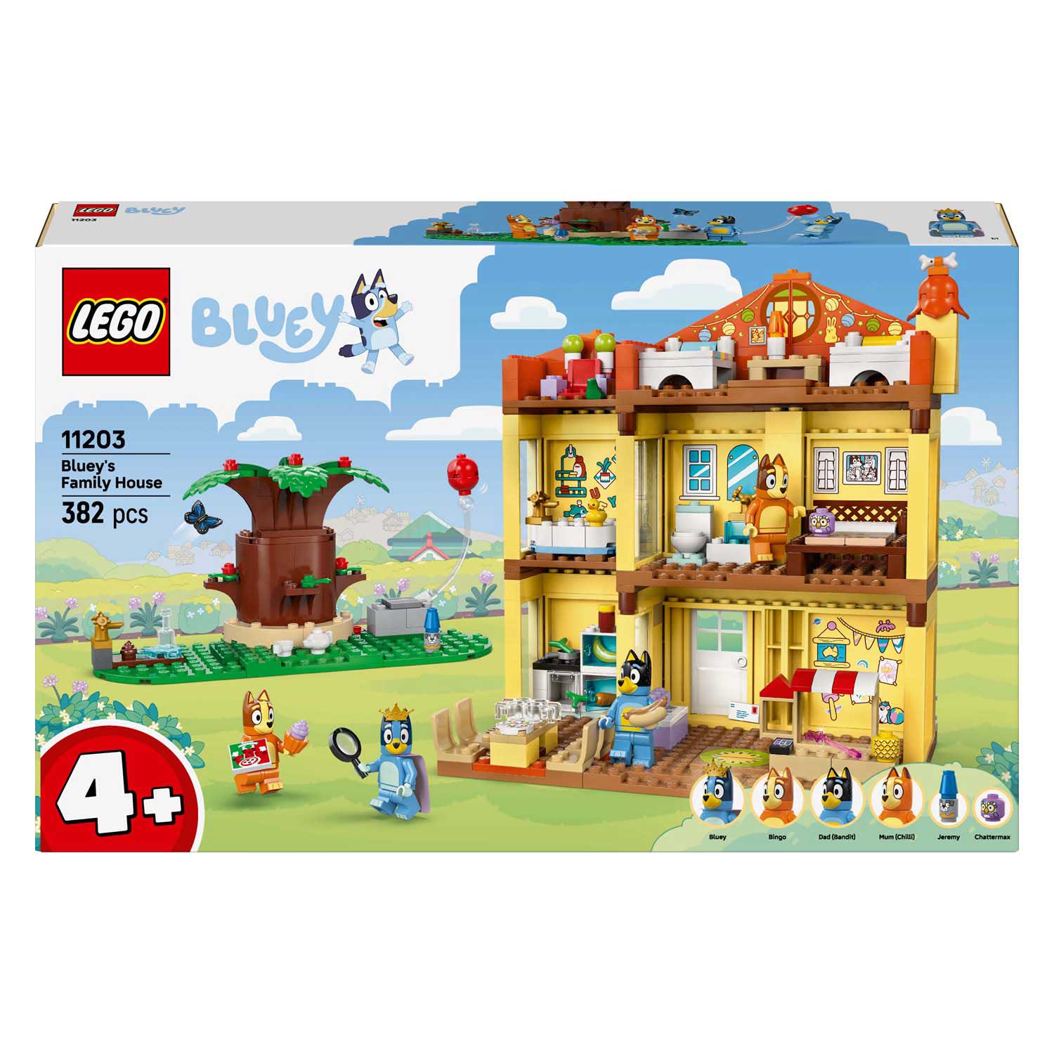 LEGO DUPLO 11203 Huis Van Bluey e il suo set di giochi in famiglia