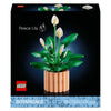 Lego botánicos 11504 flores de lirio de la paz