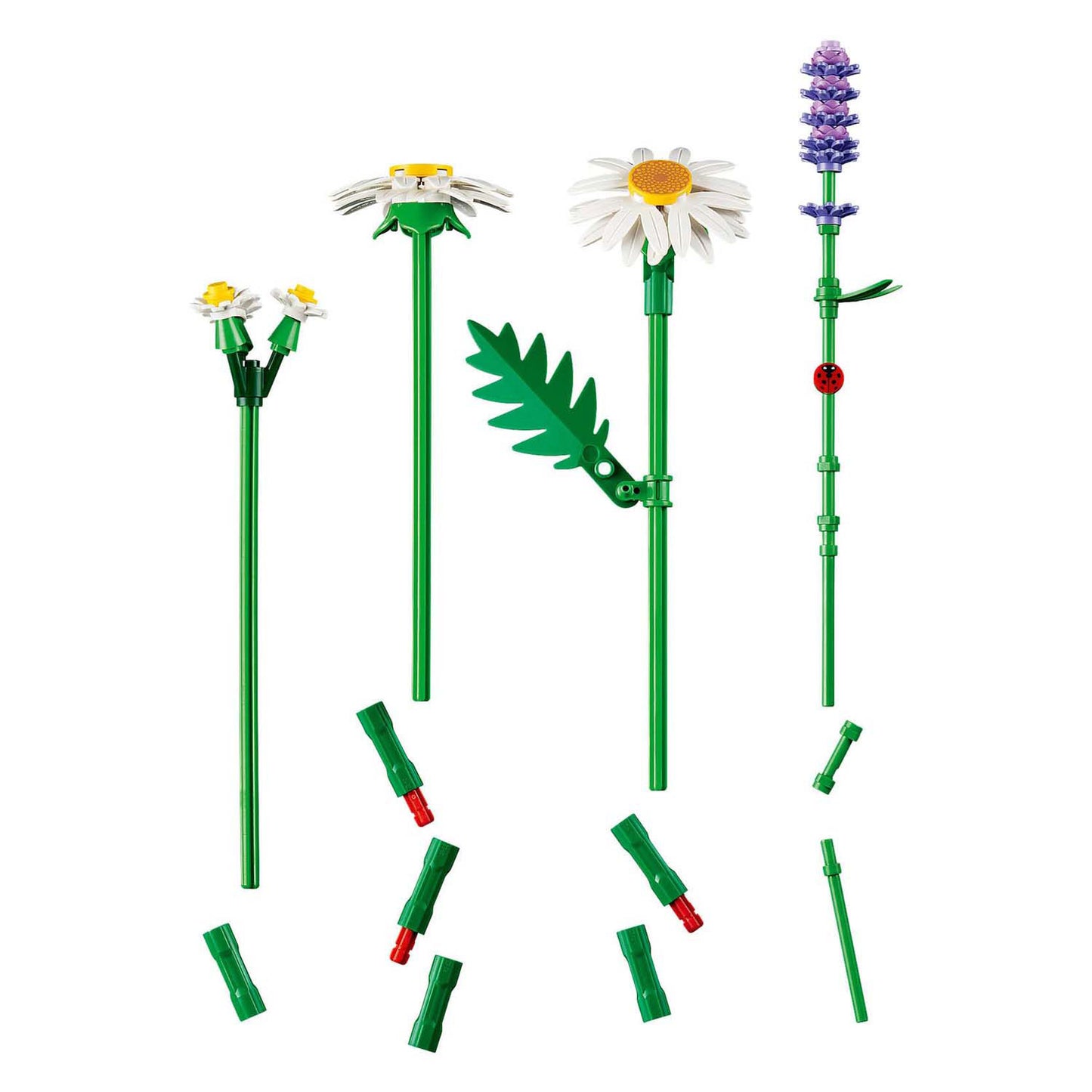 Lego botánicos 11508 margaritas flores