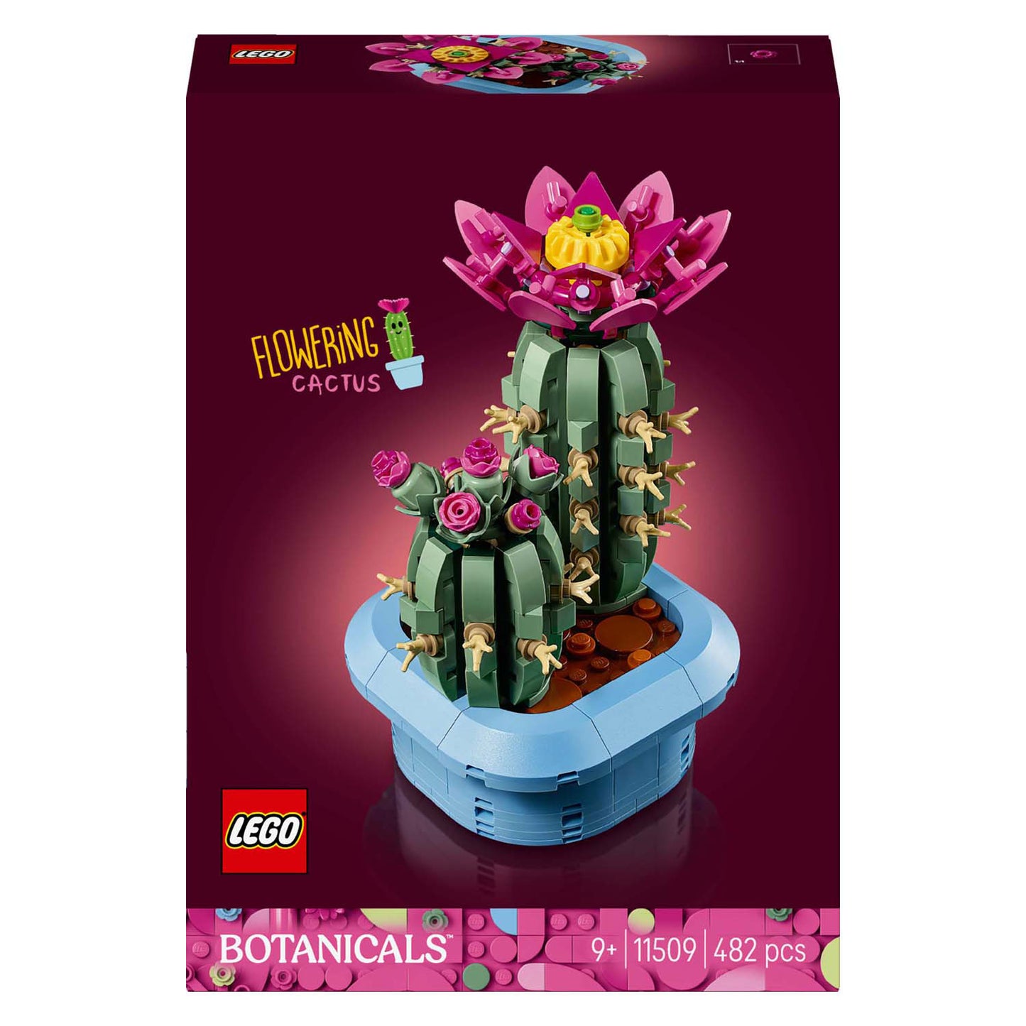 Lego Botanicals 11509 cactus fiorito