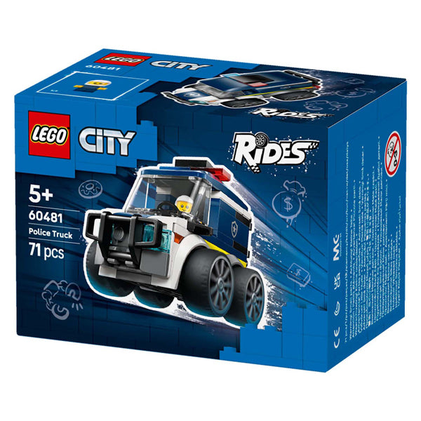 Lego City Brick Rides 60481 veicoli auto della polizia | 2 pezzi