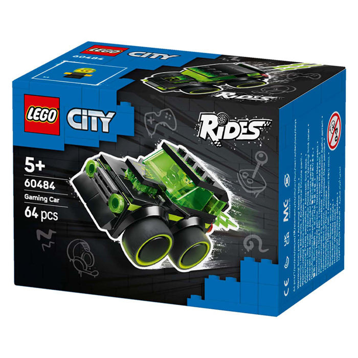 Lego City paseos en ladrillos 60484 vehículos juego de coches de carreras | 2 piezas