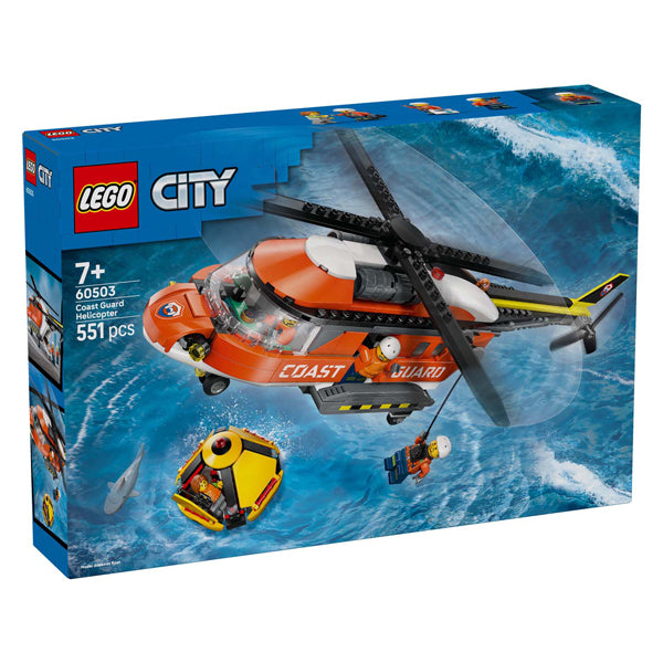 Lego city explorer 60503 helicóptero guardacostas