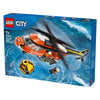 Lego city explorer 60503 helicóptero guardacostas