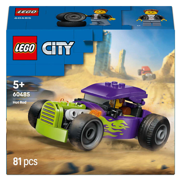 Lego City Great Vehicles 60485 Hot Rod | 2 pezzi