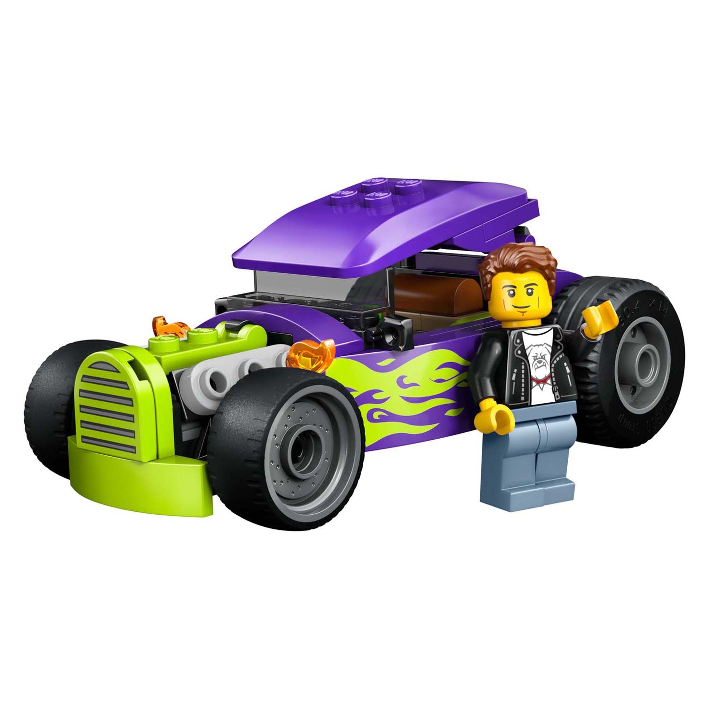 Lego City Great Vehicles 60485 Hot Rod | 2 pezzi