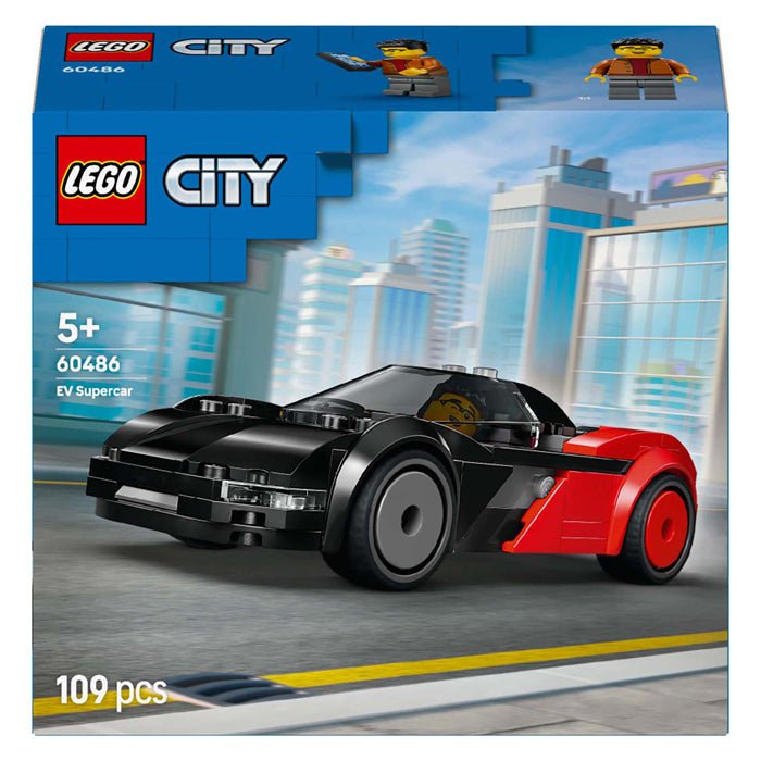 Lego city grandes vehículos 60486 ev superdeportivo | 2 piezas