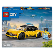 Lego ® city gele taxi - modelautobouwset met 2 minifiguren - klassieke speelgoedtaxi - 60487 - afbeelding 8
