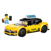 Lego ® city gele taxi - modelautobouwset met 2 minifiguren - klassieke speelgoedtaxi - 60487 - afbeelding 9