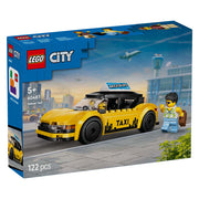 Lego ® city gele taxi - modelautobouwset met 2 minifiguren - klassieke speelgoedtaxi - 60487 - afbeelding 10