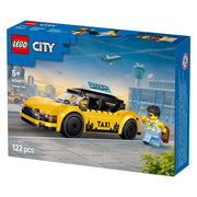 Lego ® city gele taxi - modelautobouwset met 2 minifiguren - klassieke speelgoedtaxi - 60487 - afbeelding 11