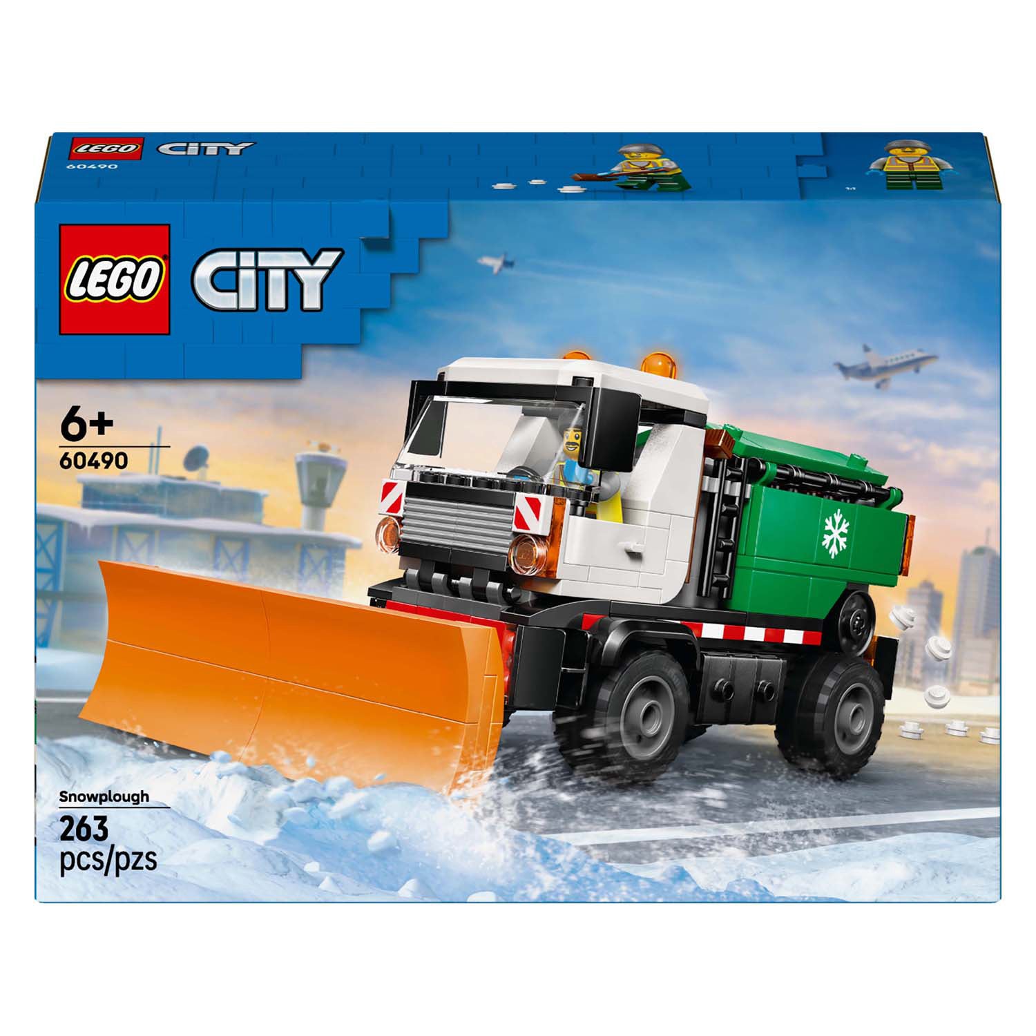 Lego city grandes vehículos 60490 quitanieves