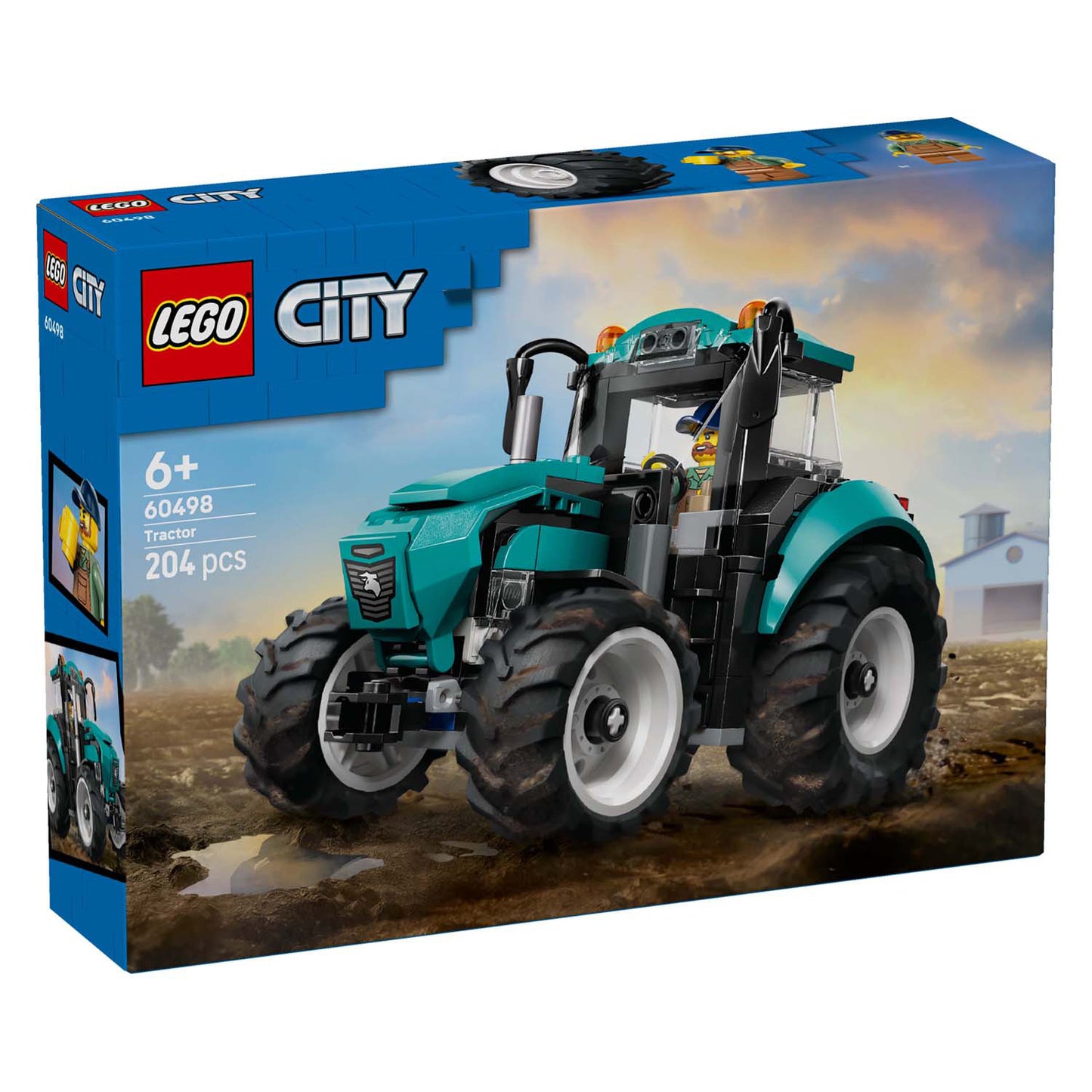Lego City Great Vehicles 60498 trattore | 2 pezzi