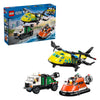Lego city 60505 remezcla de avión, camión de servicio y aerodeslizador