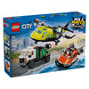 Lego city 60505 remezcla de avión, camión de servicio y aerodeslizador