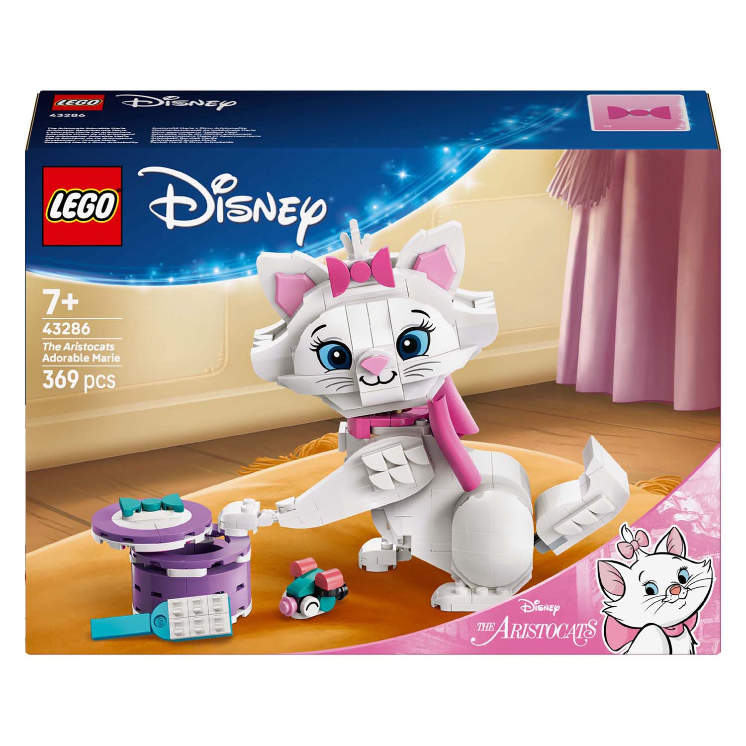 Lego disney 43286 de aristokatten: schattige marie