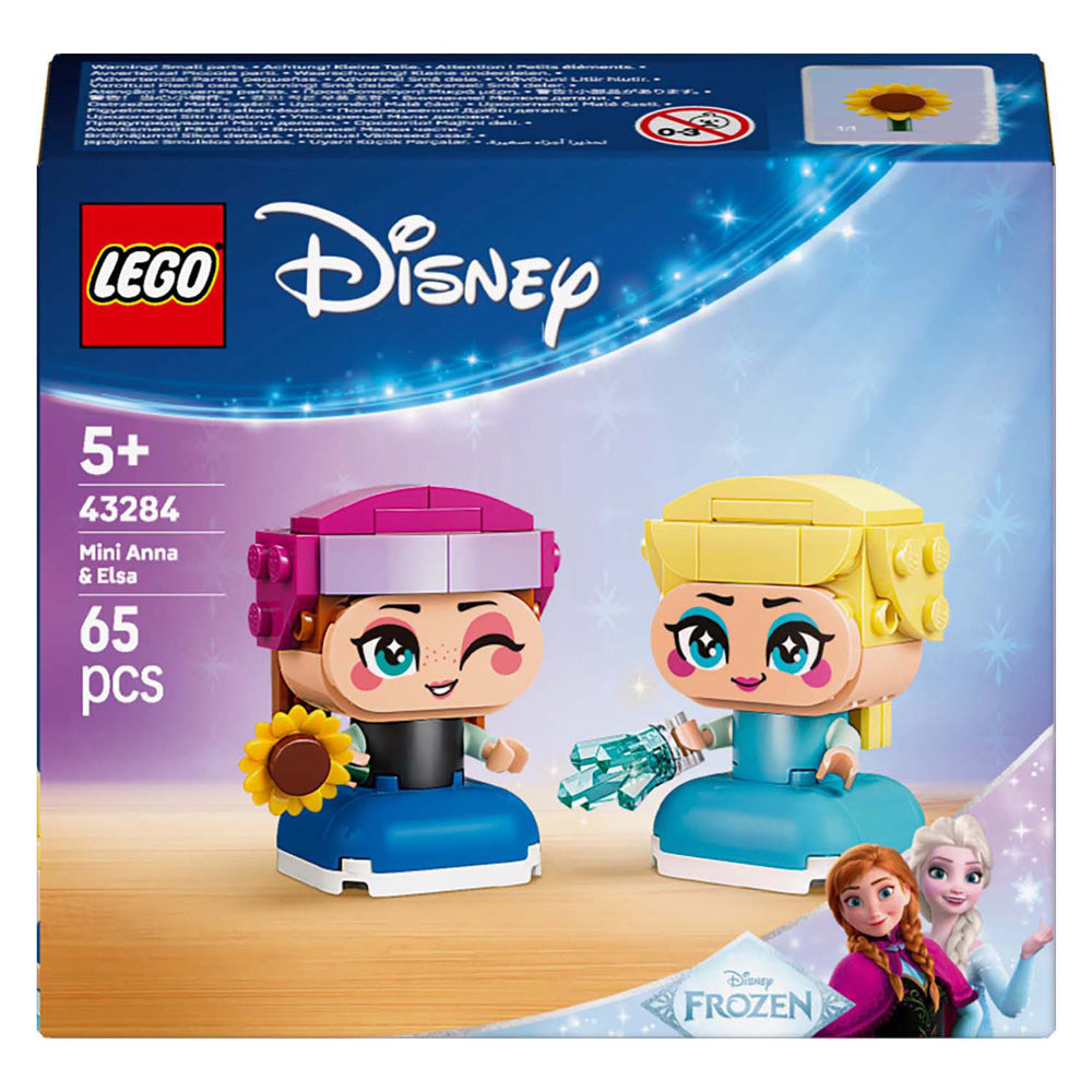 Lego princesas disney 43284 mini anna y elsa | 2 piezas