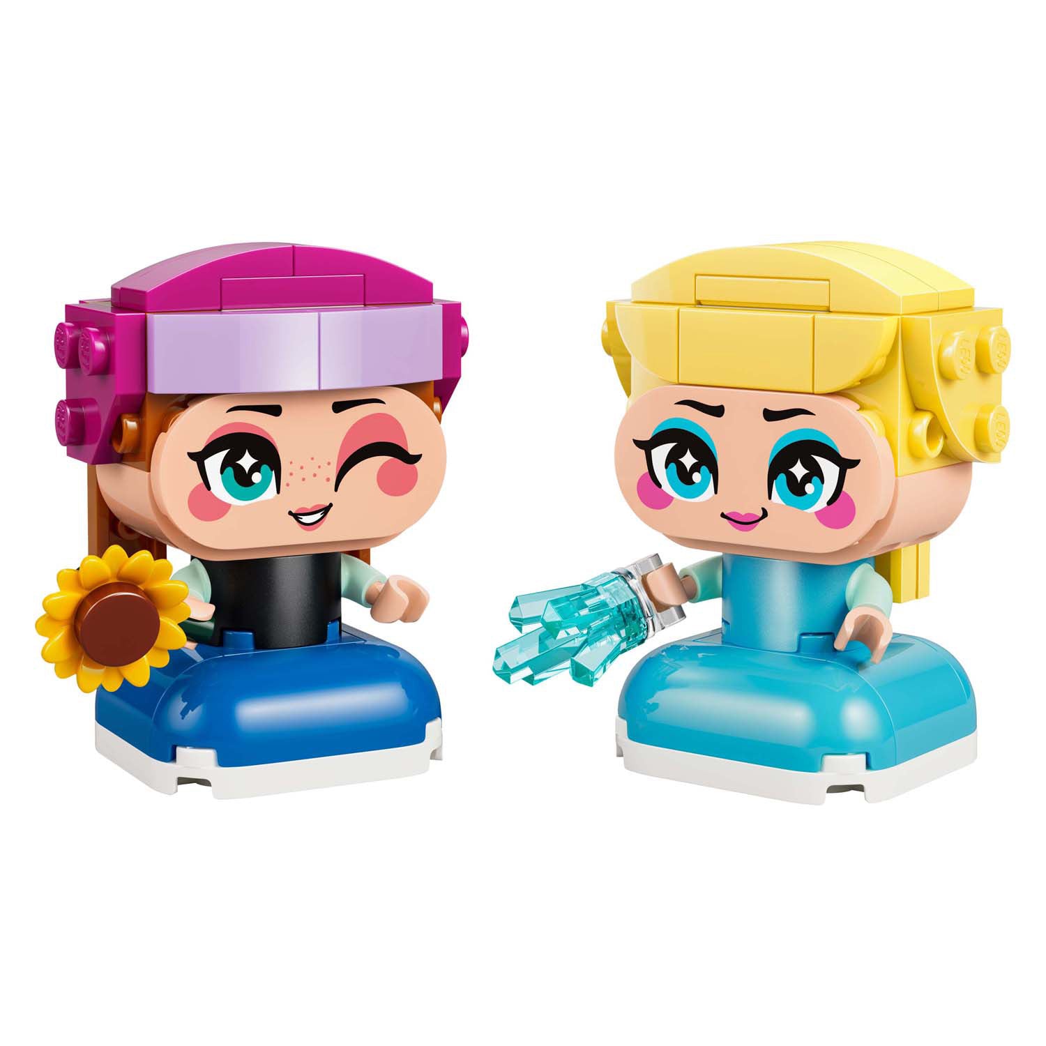 Lego princesas disney 43284 mini anna y elsa | 2 piezas