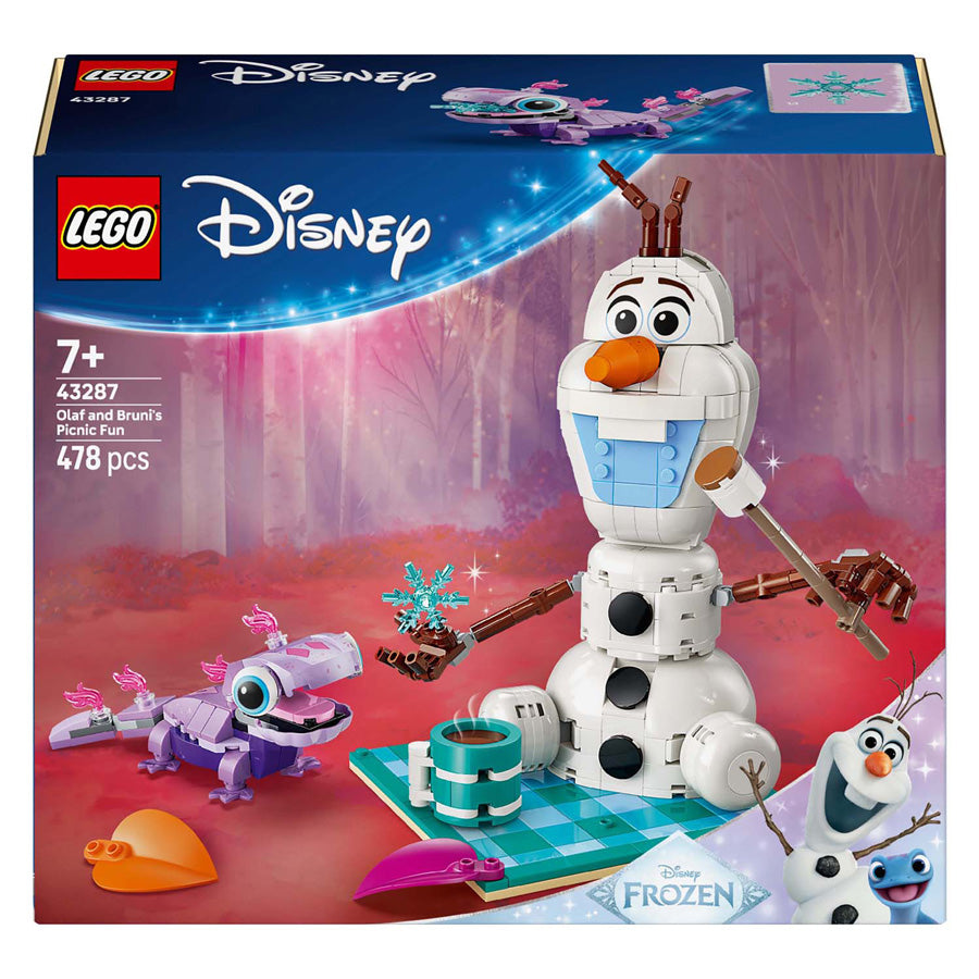 Lego disney princess 43287 olaf y el divertido picnic de bruni