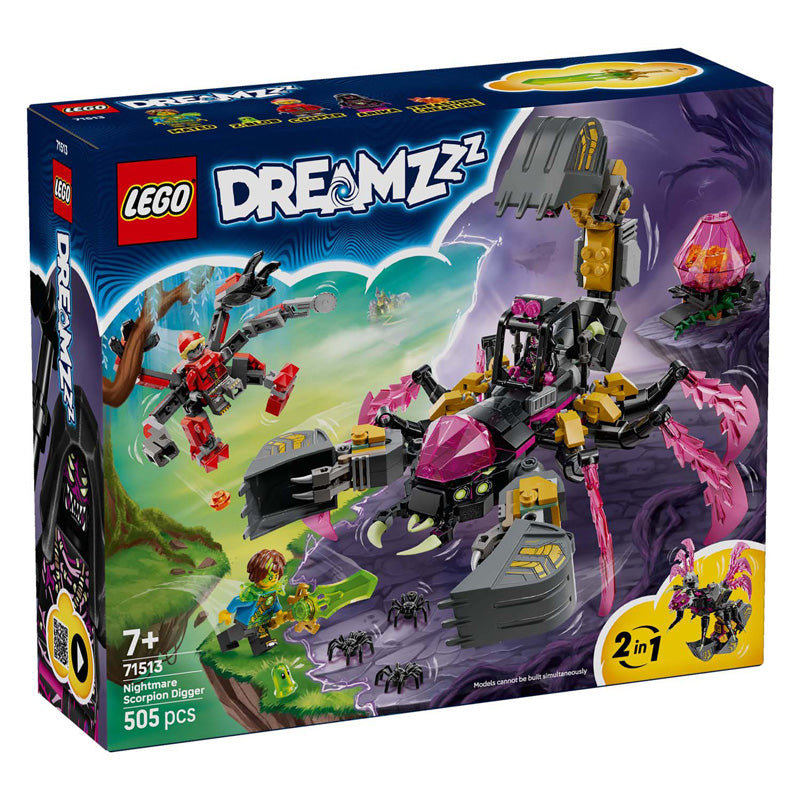 Lego dreamzzz 71513 Scavatore di scorpioni da incubo