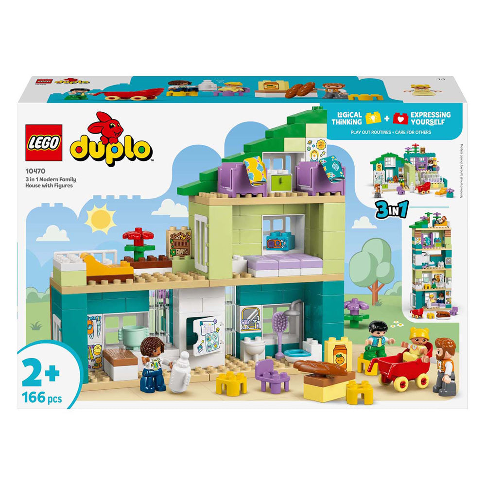 Lego Duplo Town 10470 Casa moderna 3in1 con personaggi