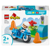 Lego 10471 Duplo Town Motocicletta Blu della Polizia | 2 pezzi