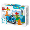 Lego 10471 Duplo Town Motocicletta Blu della Polizia | 2 pezzi