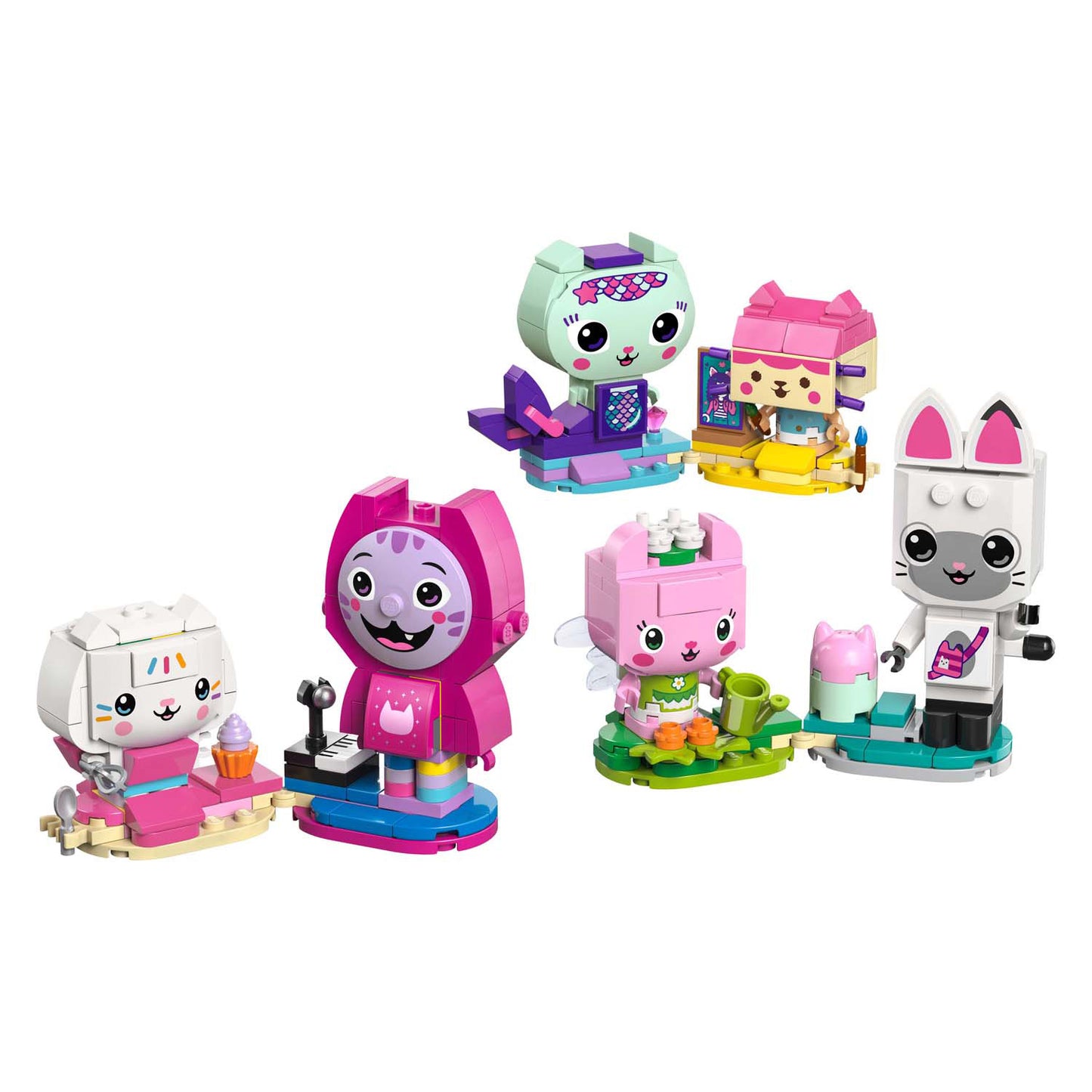 Lego Gabby's Dollhouse 11215 Gli amici gatti costruibili di Gabby